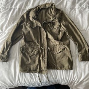 Ralph Lauren Large Green Military M65-style Jacket